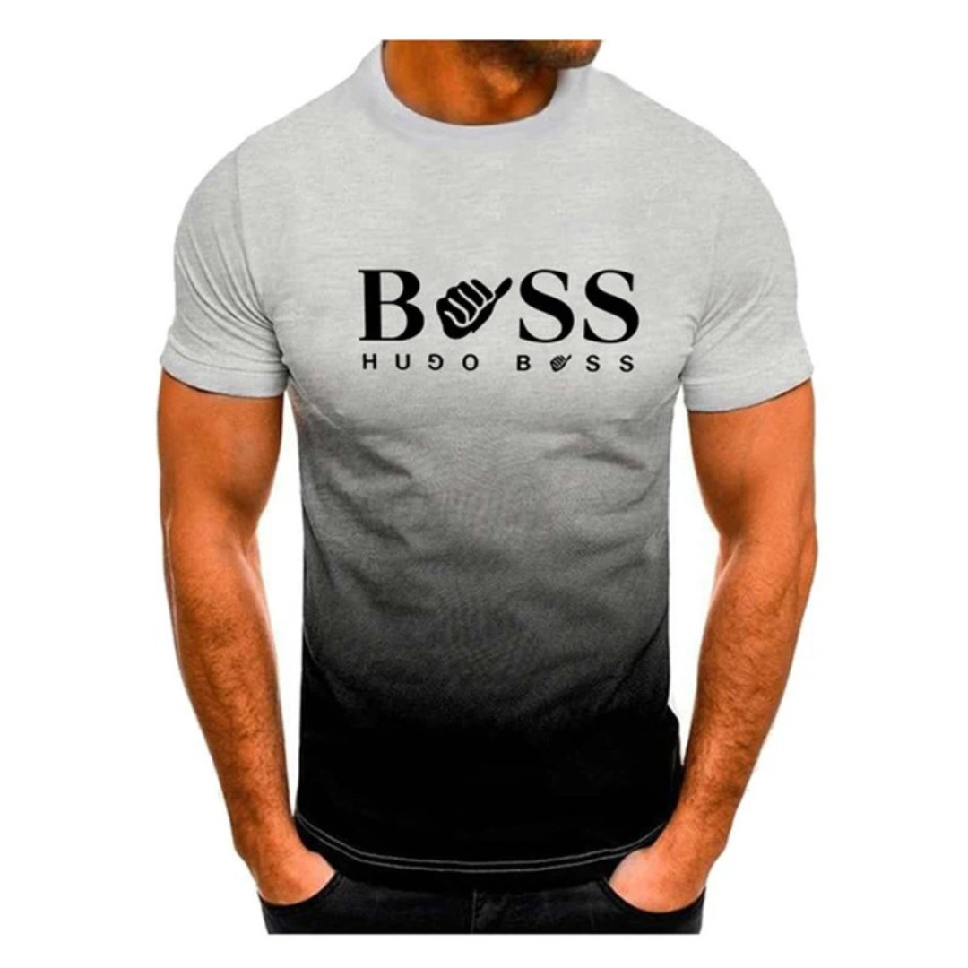 Men's T-Shirt Stylish Vibrant Sports Top Quick-Drying Breathable Regular Size UK gallery