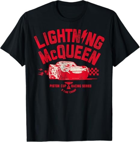 Disney Pixar Cars 3 Lightning McQueen T-Shirt Size S - 5XL Gift For Friends gallery