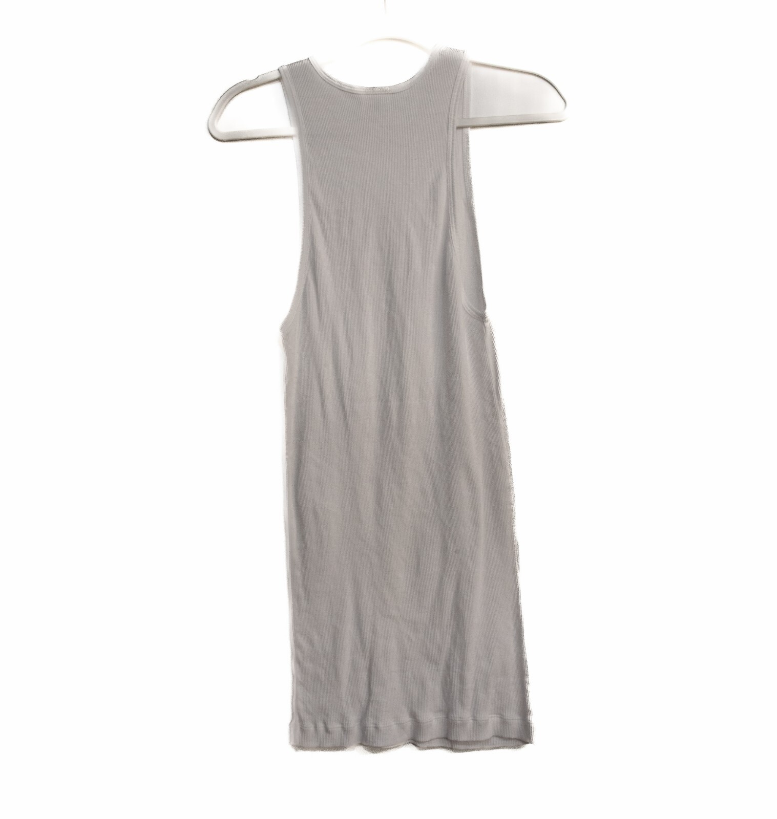 Credos For Mens White Basic Tank Top Solid Round Neck Sleeveless Pure Cotton 2XL gallery