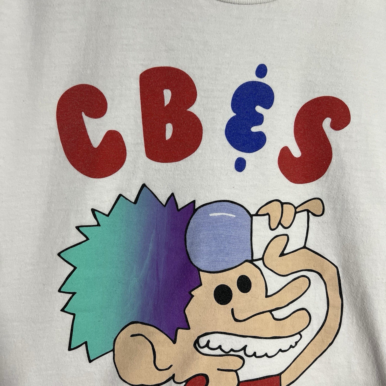 Cold Beer & Soda Italian Ice White Red Blue Short Sleeve T-Shirt Mens Medium gallery