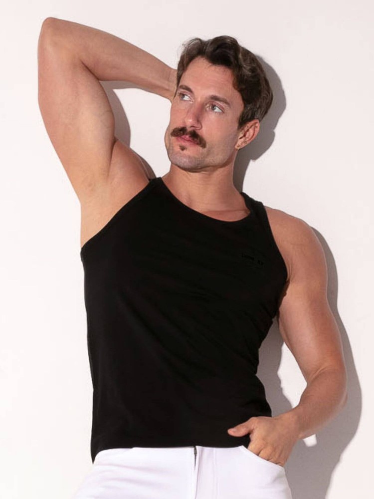 CODE22 Comfort Stretch Vest, Breathable Modal, Sleeveless, Round Neck, Racerback