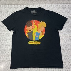 beavis and butthead Impact Merchandising Rocking on Helle Black T-Shirt Men’s XL