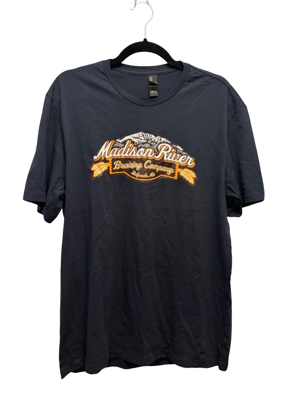 Madison River Brewing Company T Shirt Men's Large Brewery Beer Belgrade Montana gallery