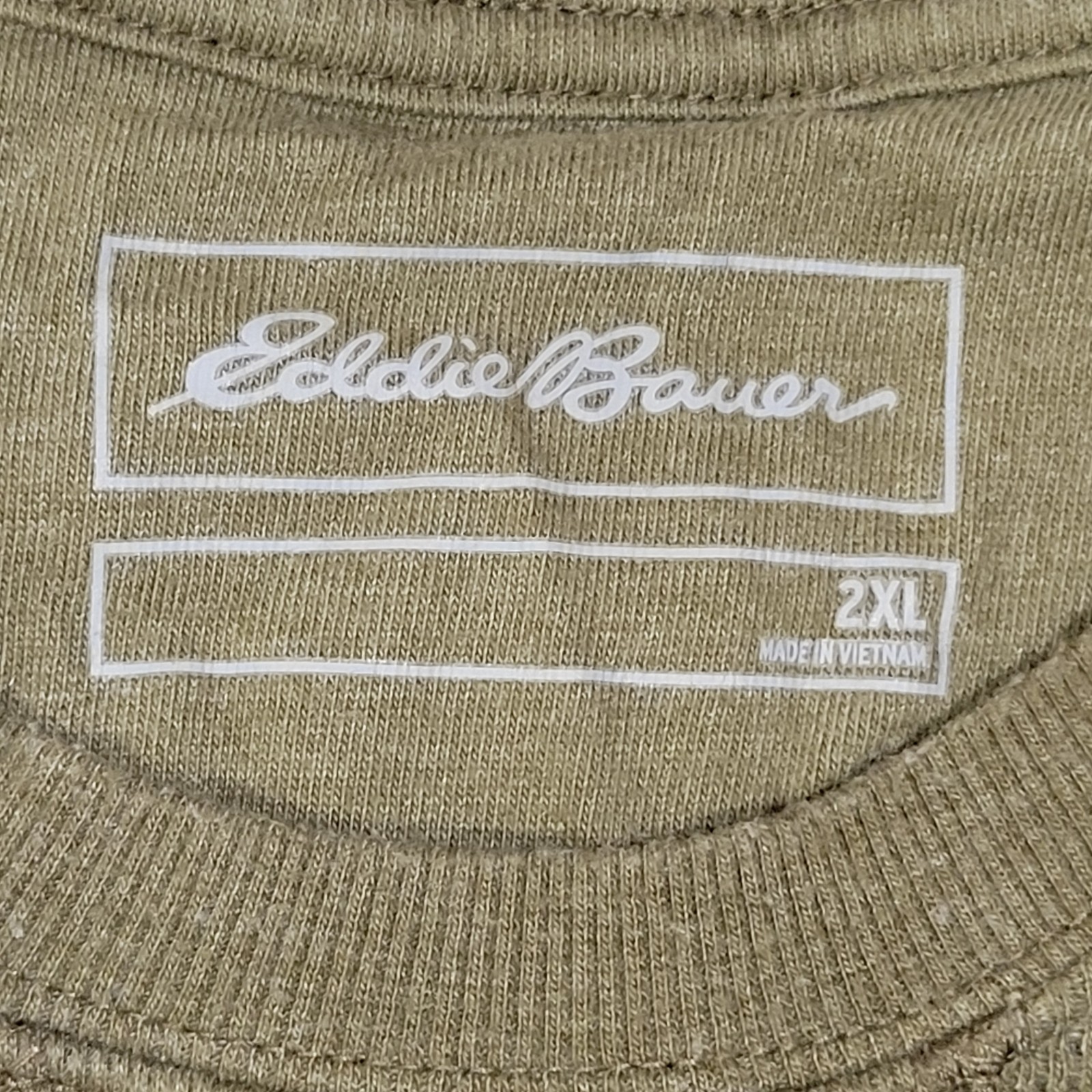 Eddie Bauer Long Sleeve Shirt Size 2XL Cotton Polyester Fall Winter Shirt USED gallery
