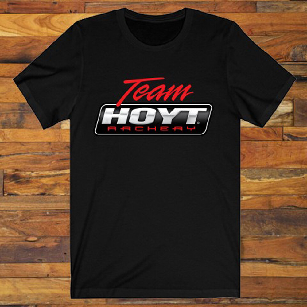 Team Hoyt Archery Hunting Hunter Men's Black T-Shirt S-5XL gallery