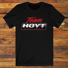 Team Hoyt Archery Hunting Hunter Men’s Black T-Shirt S-5XL