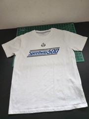 Cotton On T-SHIRT Men’s Size Small White Oversized Speedway 500 Graphic Tee