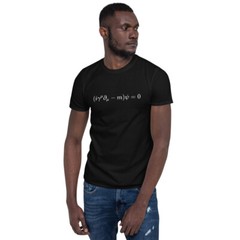 Dirac Equation Quantum Mechanics T-shirt Physics Student Teacher Gift Tee