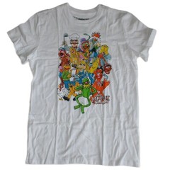 Mad Engine Disney The Muppets Men’s White Graphic Print T-Shirt – NWT