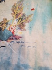Vtg Liquid Blue Signed 1992 AOP Men’s Sz L ,Coral Reef Aquatic Crew Neck T-Shirt