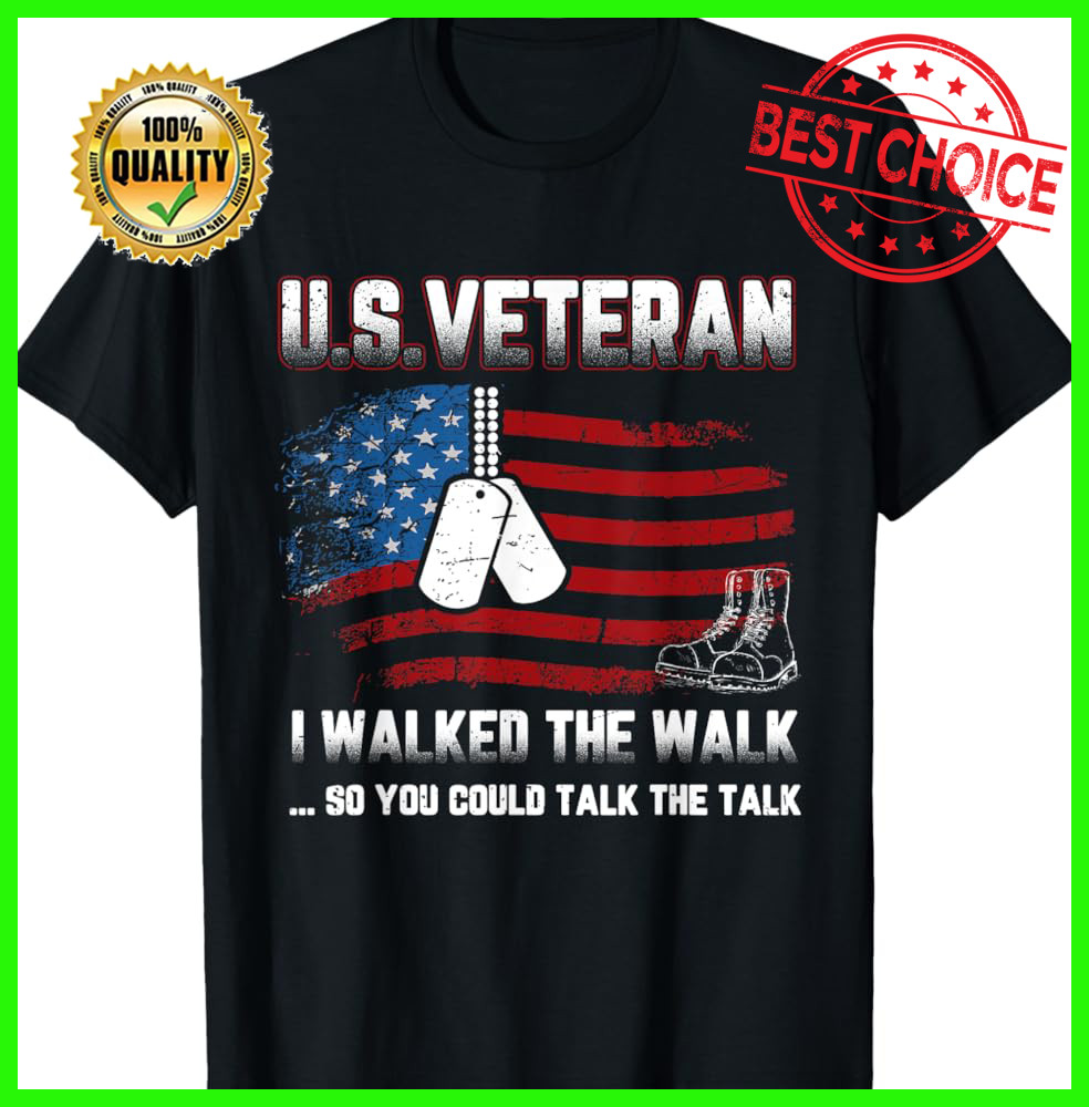I Walked The Walk US Veteran T-Shirt