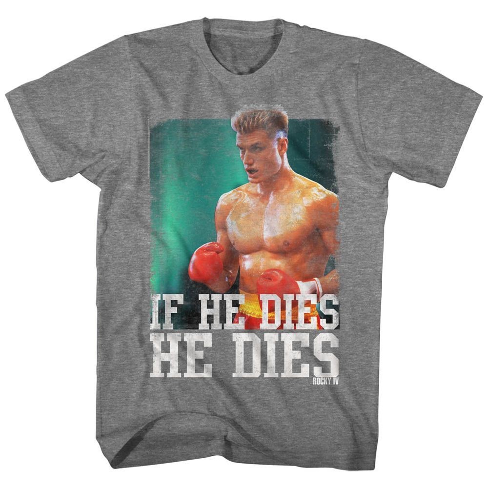 Rocky Dies Distressed Movie Shirt