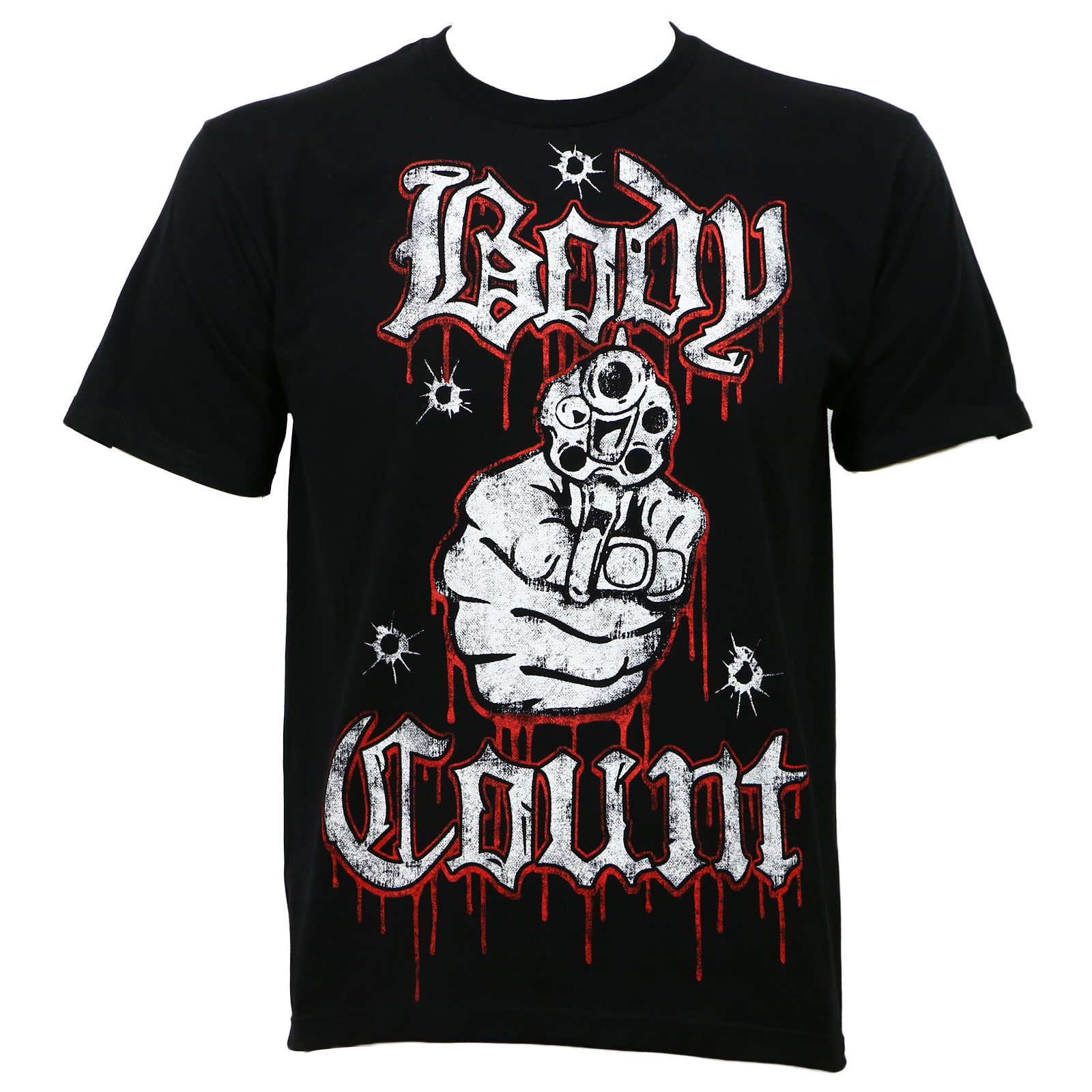 Authentic BODY COUNT Band Talk Sh*t, Get Shot T-Shirt M-3XL NEW gallery