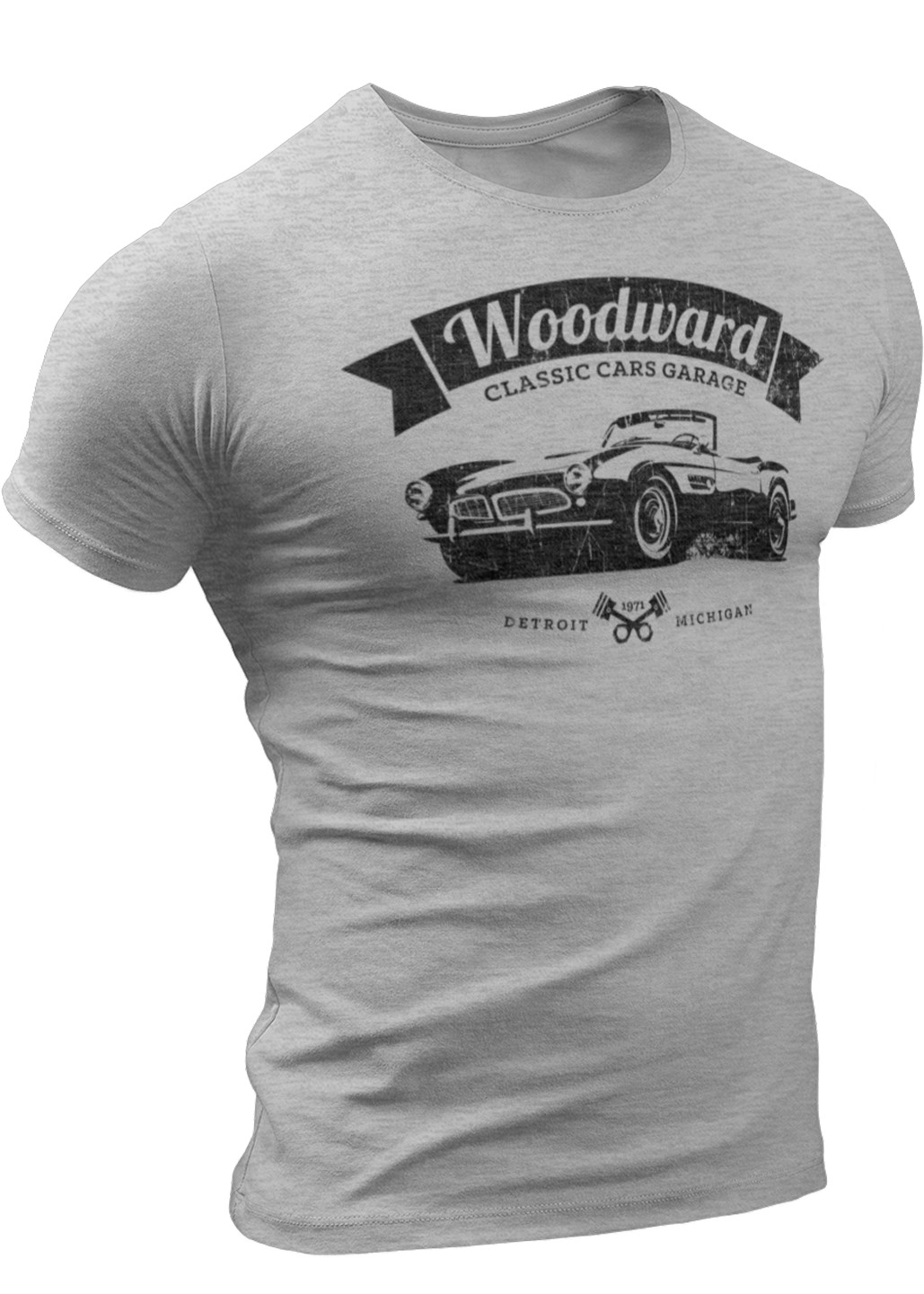 (0024) Woodward Classic Cars Garage T-shirt (3), Detroit T-Shirts LLC gallery