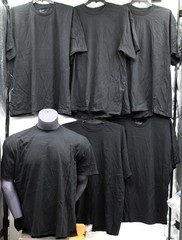 NIKE 100% HEAVY COTTON T-SHIRT 6 PACK SZ ADULT XXX-LARGE BLACK NEW FREE SHIPPING