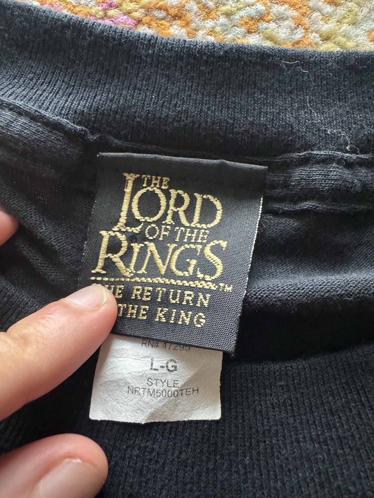Vintage Lord Of The Rings The Return of the King Gandalf The White T Shirt Movie gallery