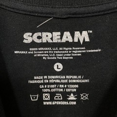 Scream Casey Becker Phone Call Graphic Horror Classic T-Shirt Large