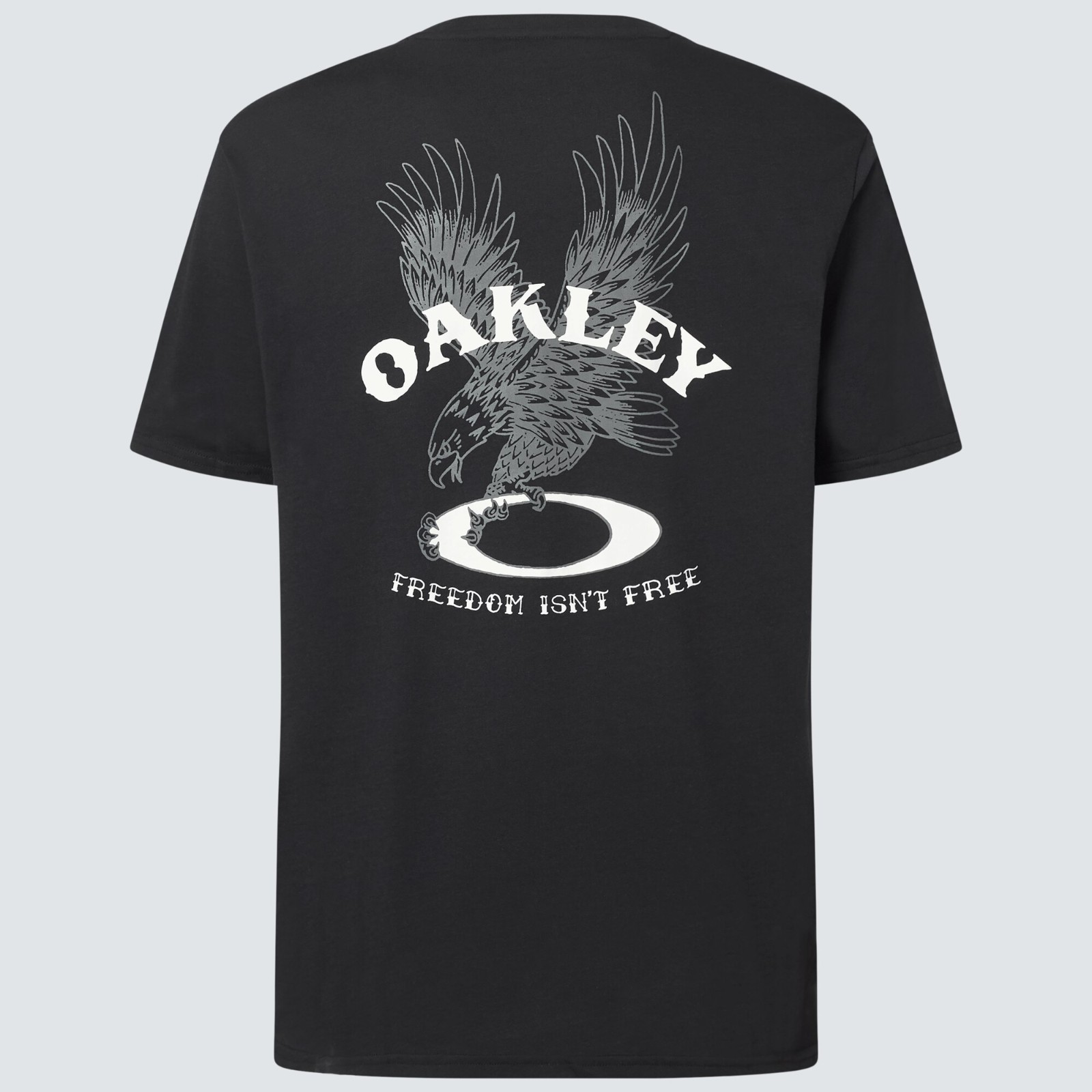 Oakley Mens SI Freedom ISNT Free Tee Short Sleeve T-Shirt Blackout XLarge New gallery