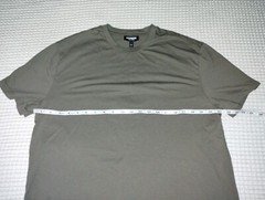 EXPRESS Mens 2 pack Solid Green & Black Pima Cotton T Shirts Size Large EUC
