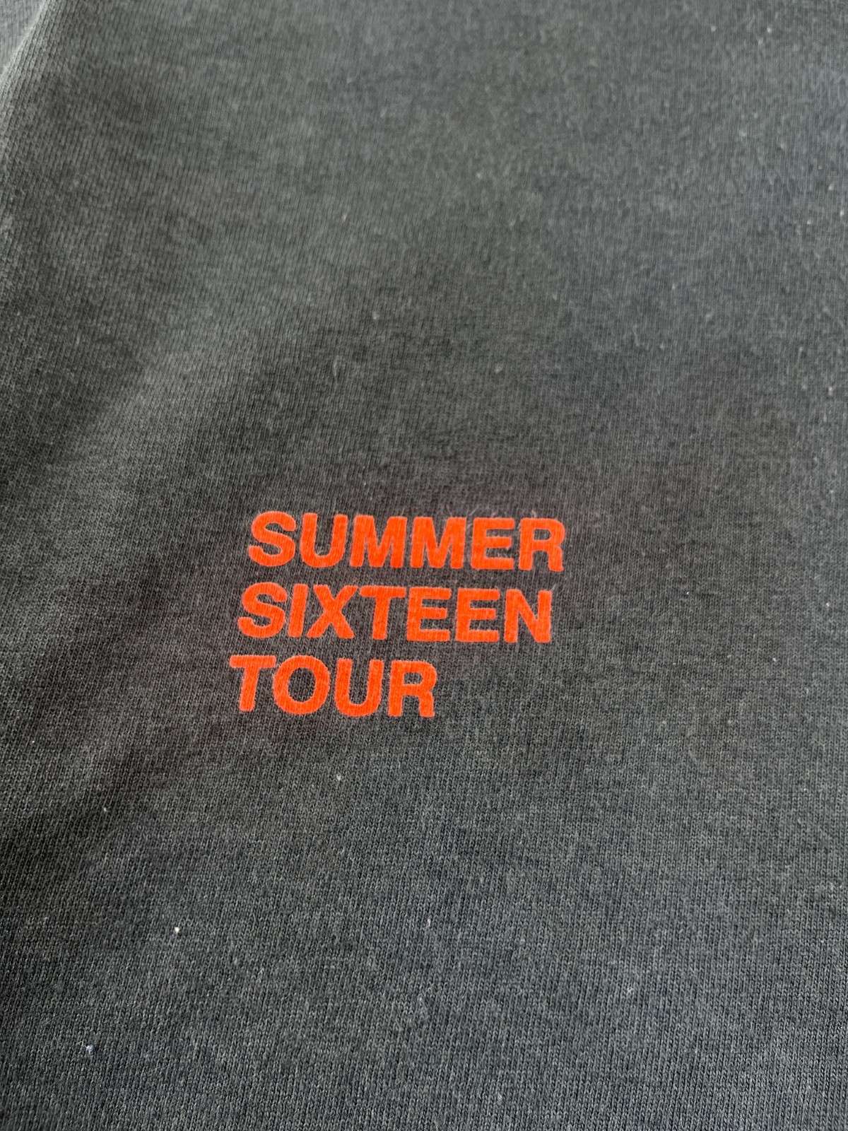 Drake Summer Sixteen Tour 2016 Six Upside Down Long Sleeve Black L Men Shirt VTG gallery