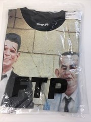 FTP Point Break Nixon Reagan X Presidents Mens Tee Black Medium NEW