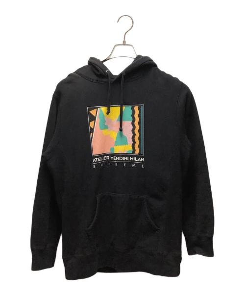 SUPREME × ATELIER MENDINI MILAN hoodie black RN 101837