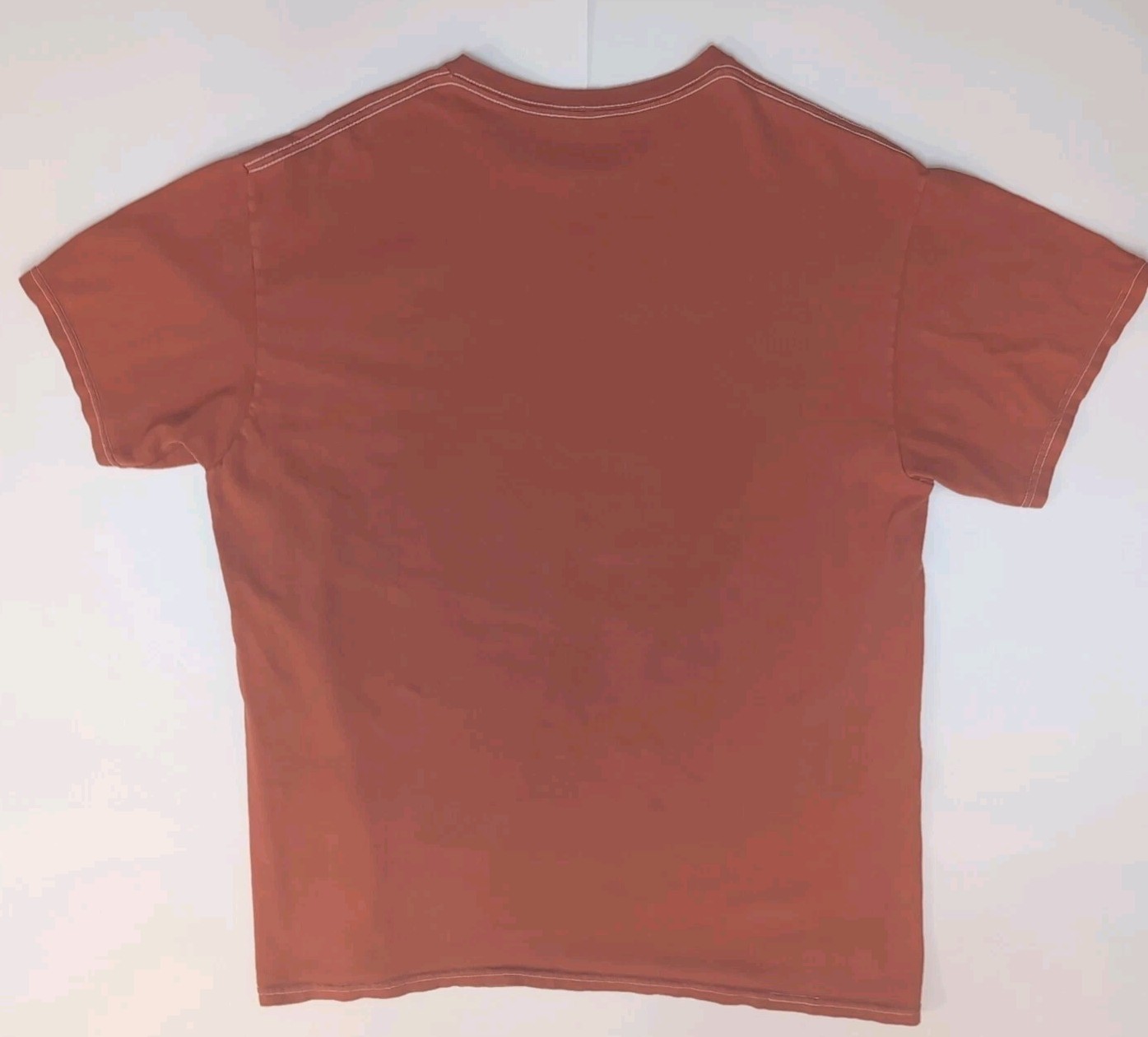 Buc-ees Texas T-shirt Sheriff Beaver Burnt Orange Lasso Western Shirt Size Large gallery