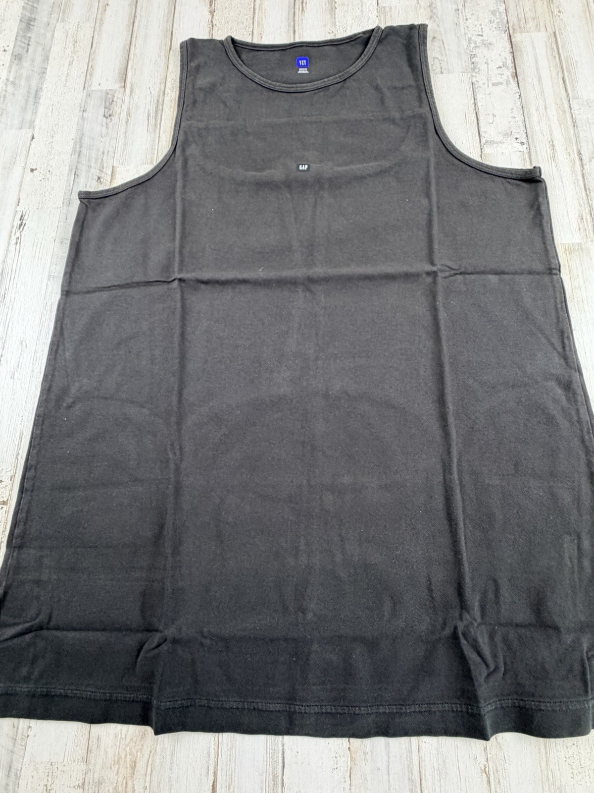 Yeezy Gap Balenciaga Loose Tank Top Black Men’s Size Medium NWT Fast Ship