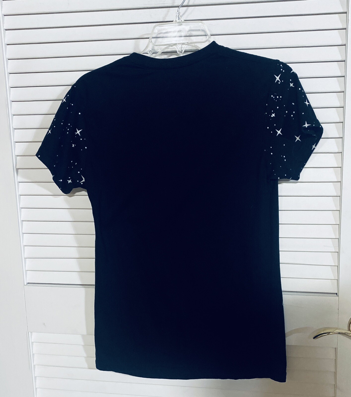 Popeye NASA T Shirt Adult Black Size Small Men Cotton Poly EUC gallery