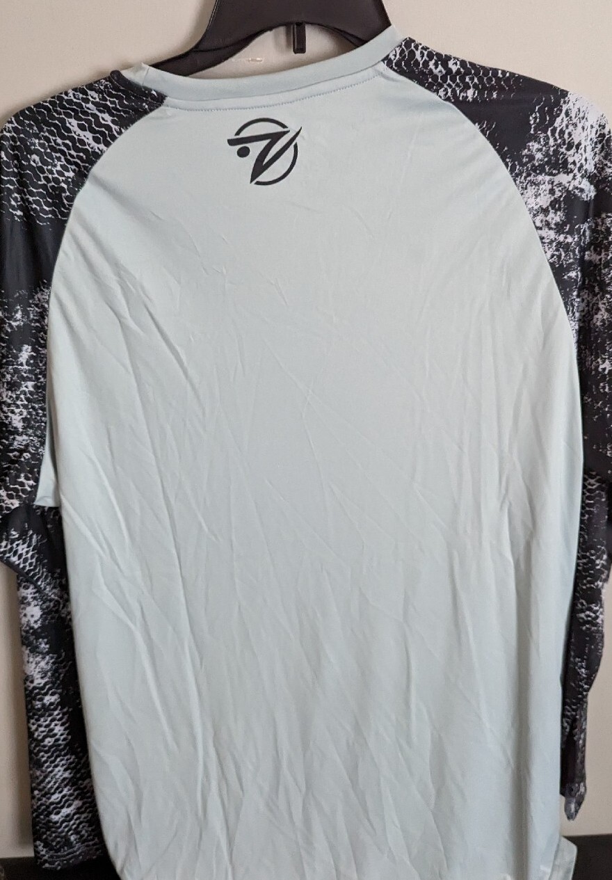 Gillz Men's LS UV Tournament Series "High Rise Gray" L/S Shirt Size 2XL NWT gallery
