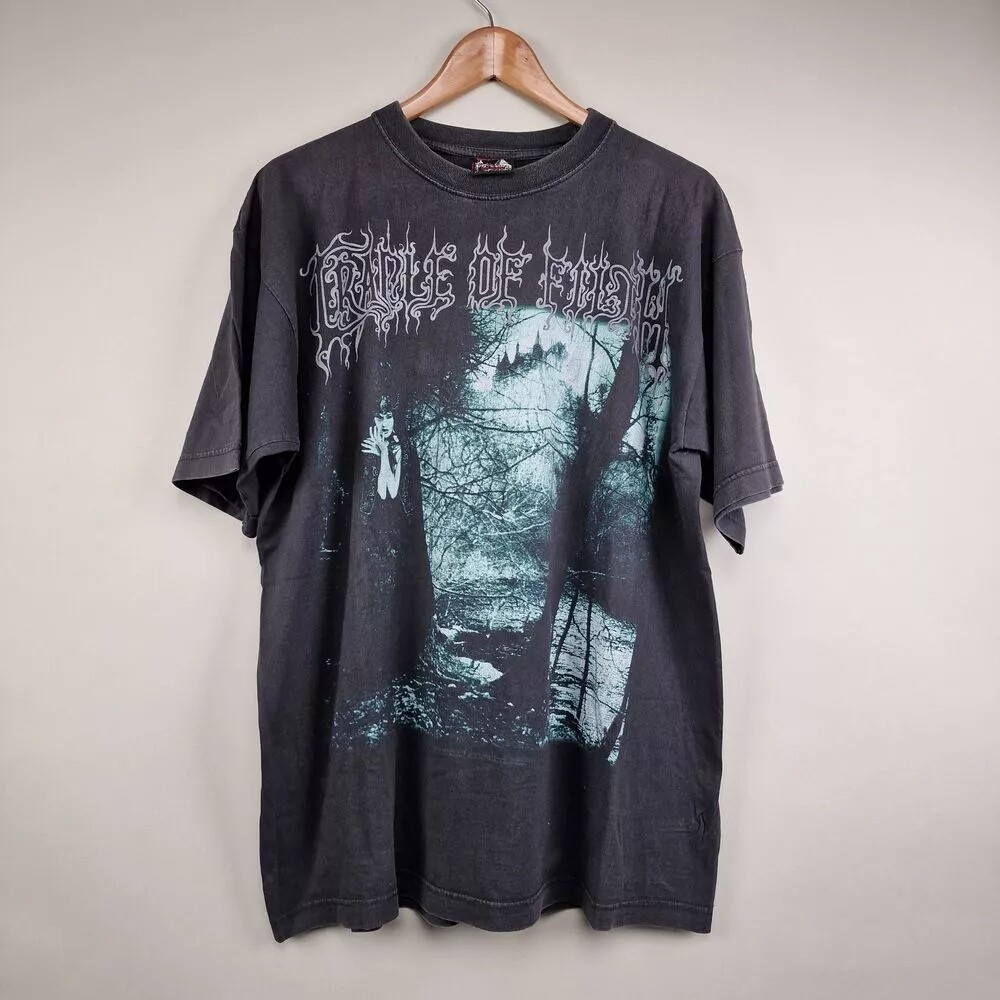 1996 Cradle of Filth Dusk and Her Embrace Black Unisex Tshirt Reprint S-5XL gallery