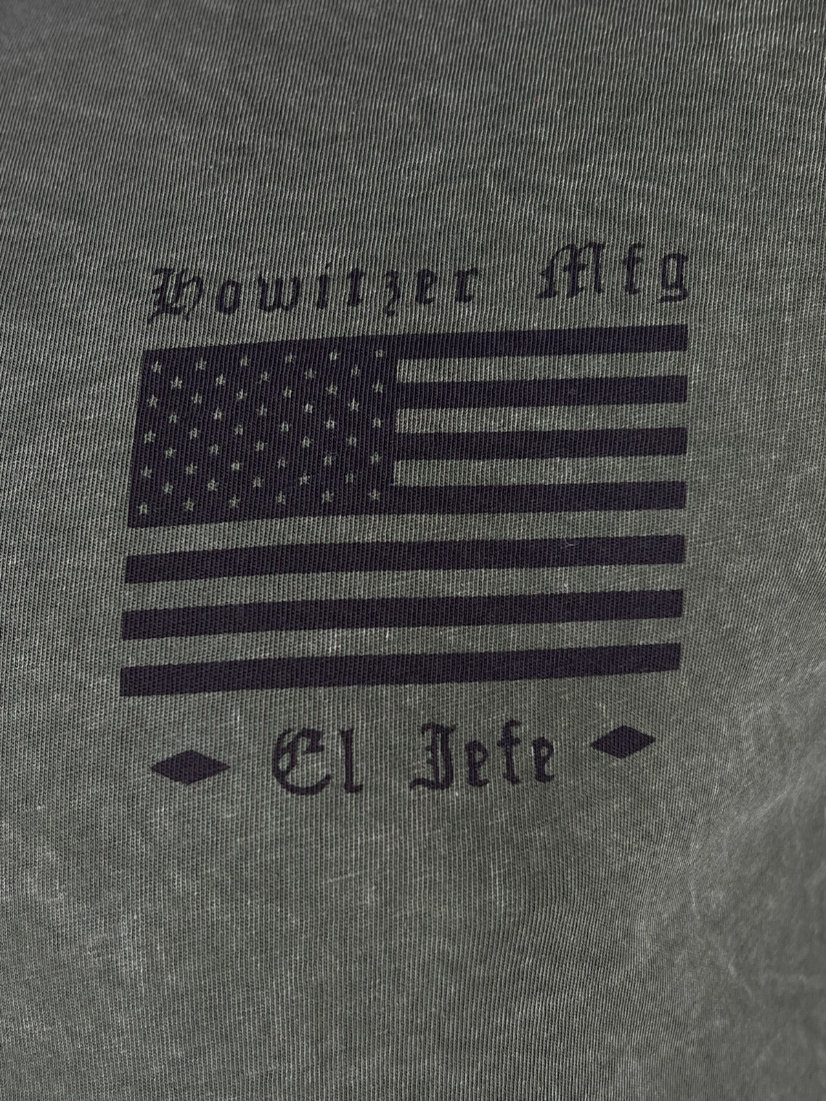 Howitzer Style Men's T-Shirt EL JEFE Military Grunt MFG gallery