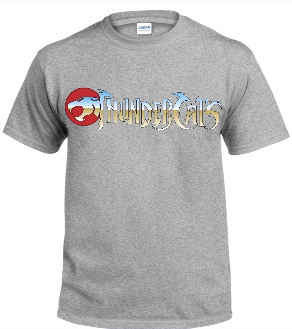 Thundercats 80's Cartoon Men's T-Shirt White or Black or Gray Small to 3X-Large gallery