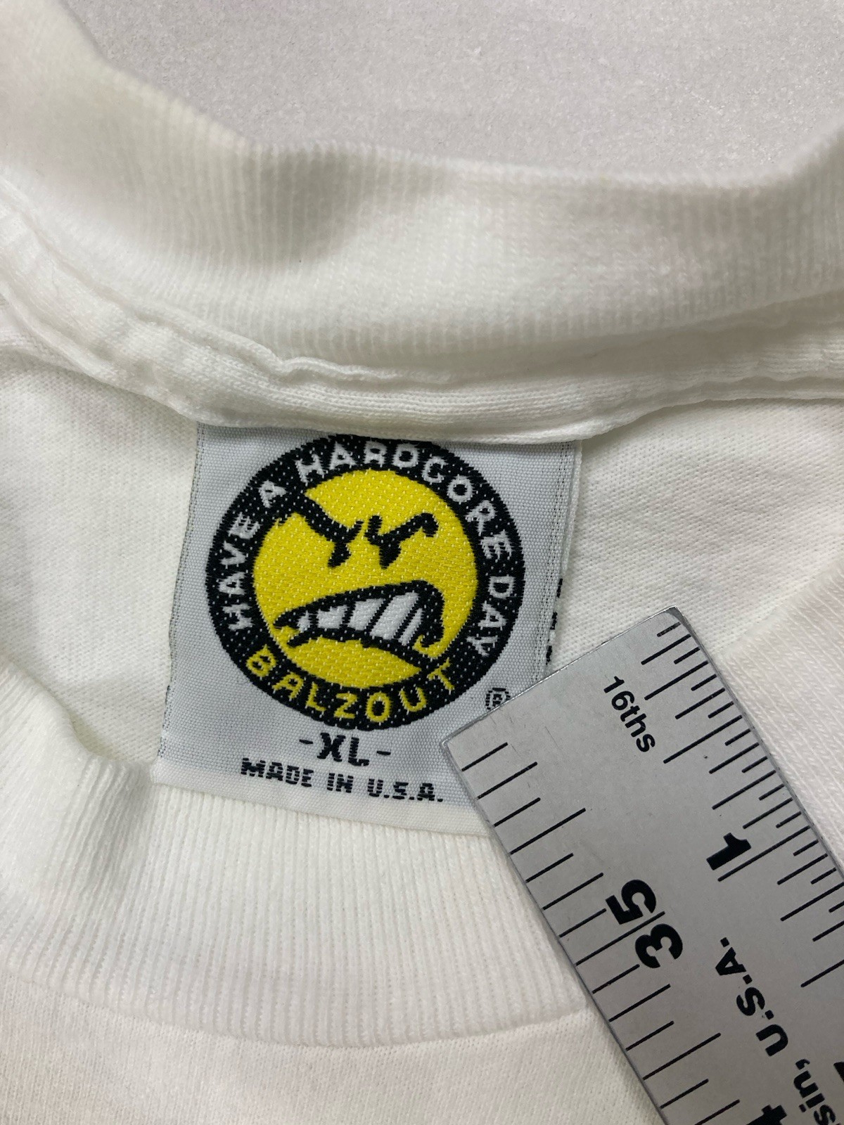 VINTAGE The Tick Spoon 1994 Graphic T-shirt Men XL White TV Cartoon Rare USA 90s gallery