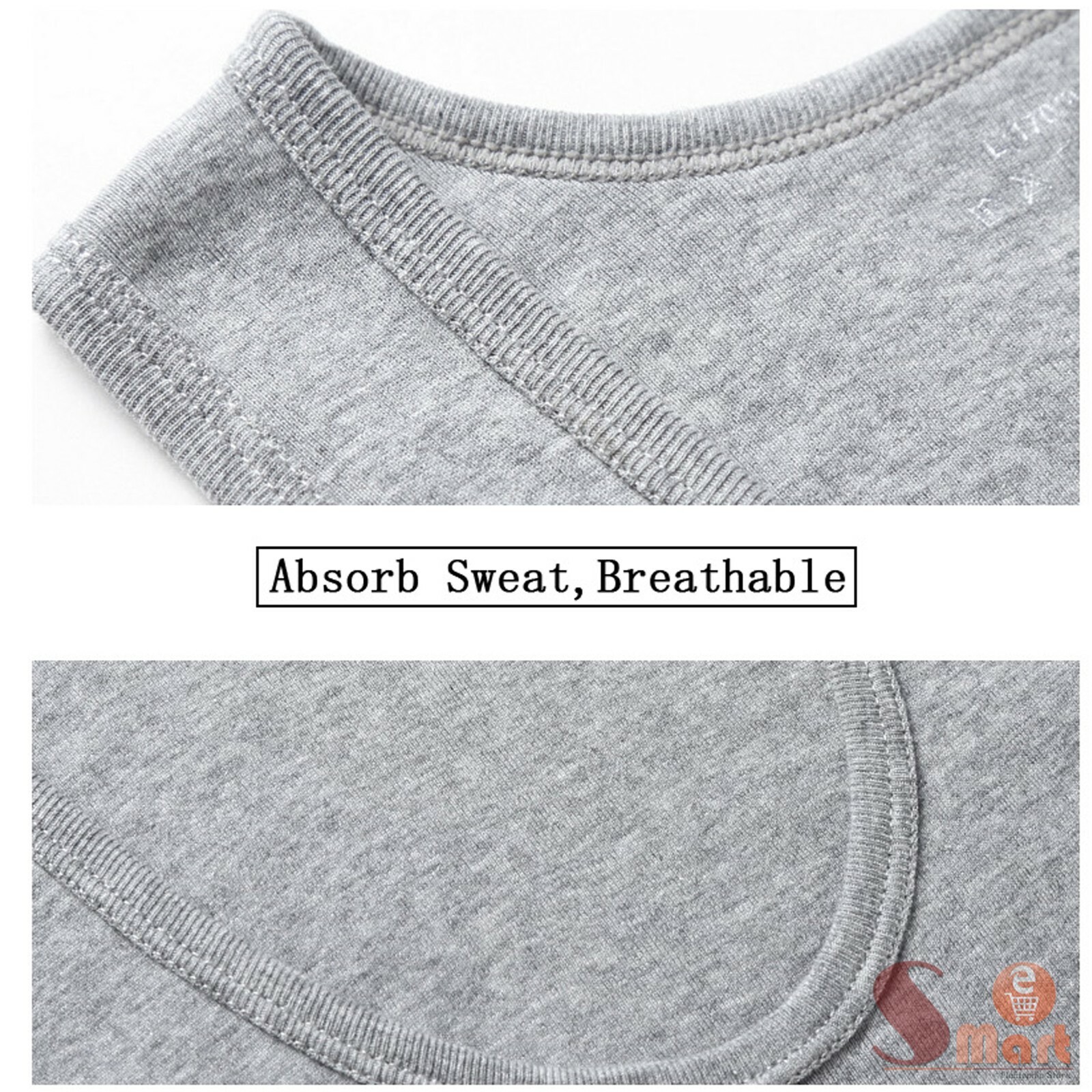 3 PC Mens 100% Cotton Tank Top A-Shirt Wife Beater Undershirt Workout Shirt gallery