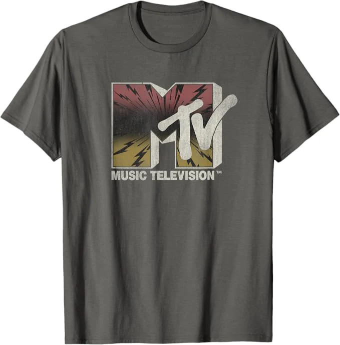 Men's Big & Tall MTV Electric Logo Graphic Tee T-Shirt gallery