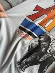 1989 Elephant Grayish Blue Tee