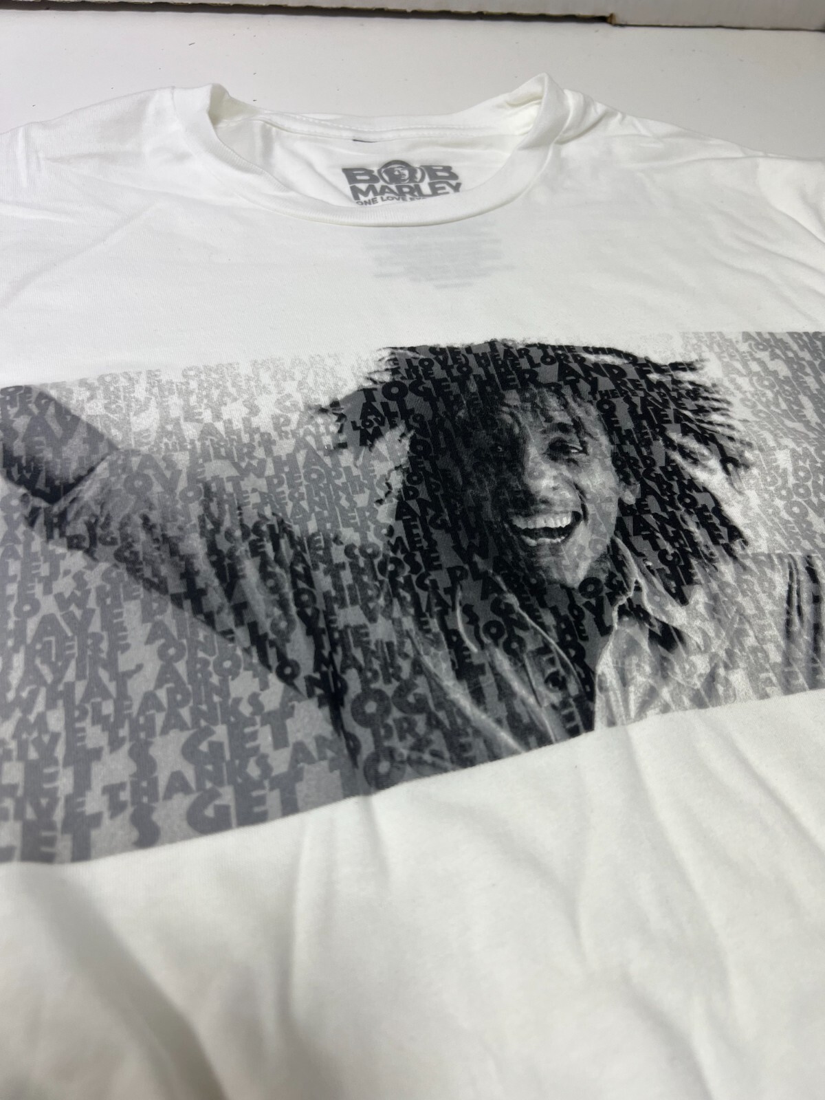 BOB MARLEY ONE LOVE EXPERIENCE Unisex WHITE LONG SLEVEE Tee T-Shirt ORIGINAL NEW gallery