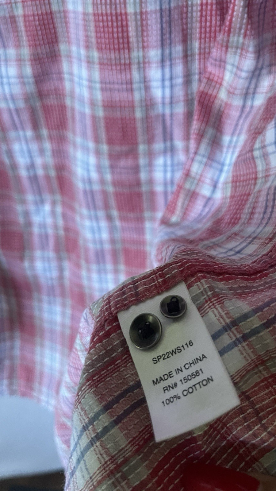 Flag & Anthem Men’s Plead Shirt Large, Button Up gallery