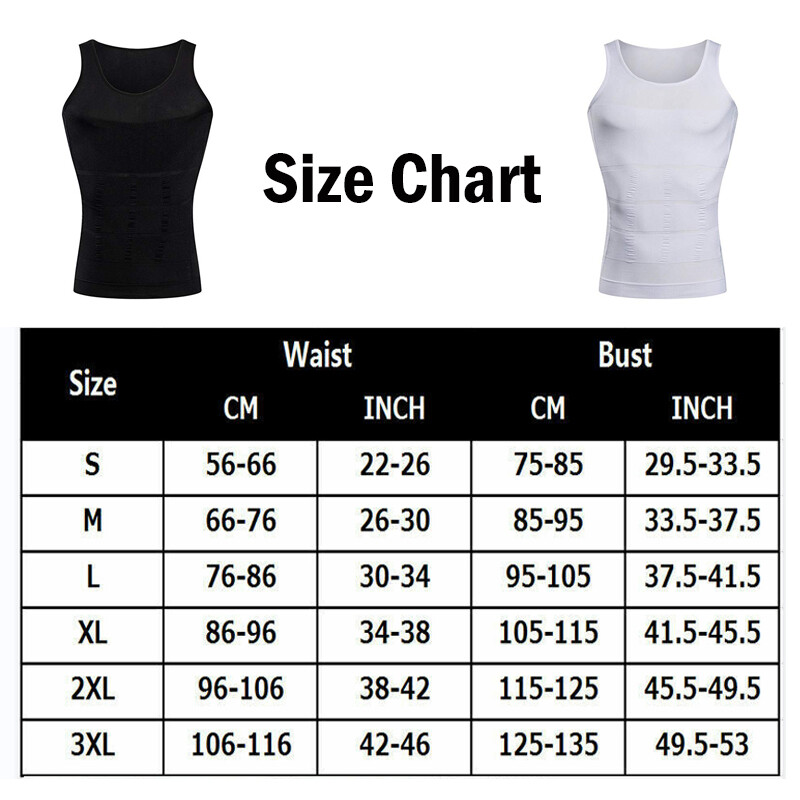 Gynecomastia Compress Tank Top Men Slimming Body Shaper Vest Ultra Durable Shirt gallery