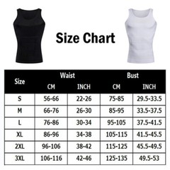 Men Slimming Gynecomastia Chest Belly Compression Body Shaper Tanktop Vest Shirt