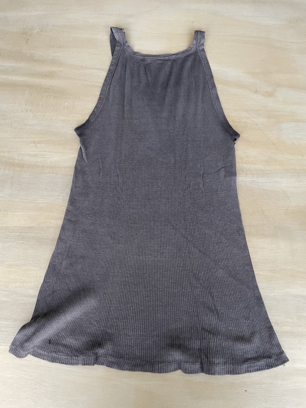 Bundle of 6 vintage overdyed distressed tank tops size L gallery