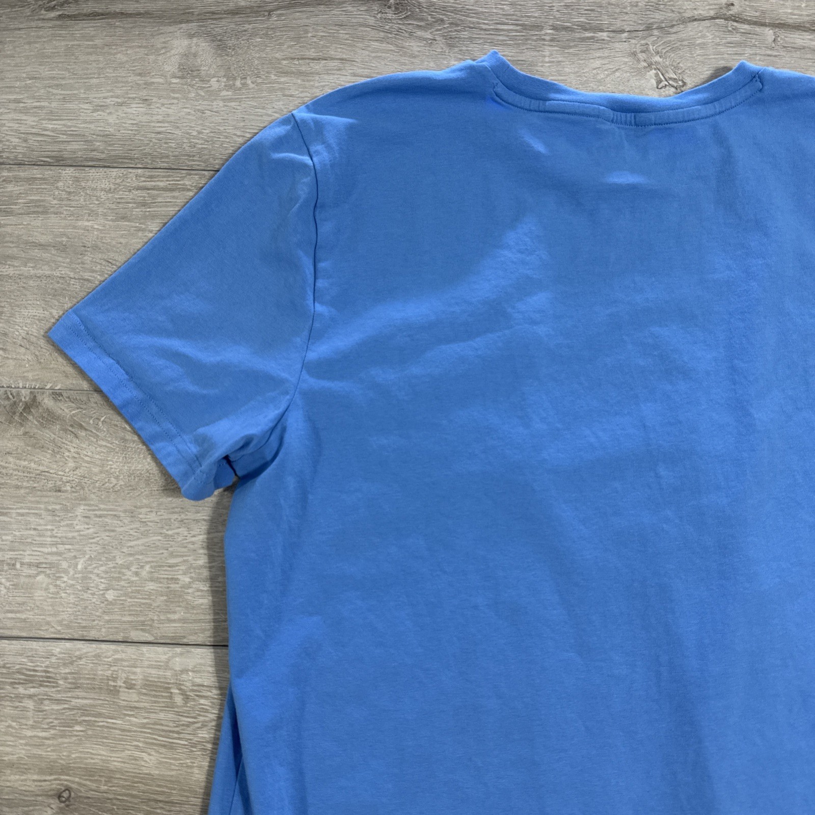Nautica Deck Shirt Pocket Tee Active Stretch Men’s Blue Cotton Elastane Top L gallery