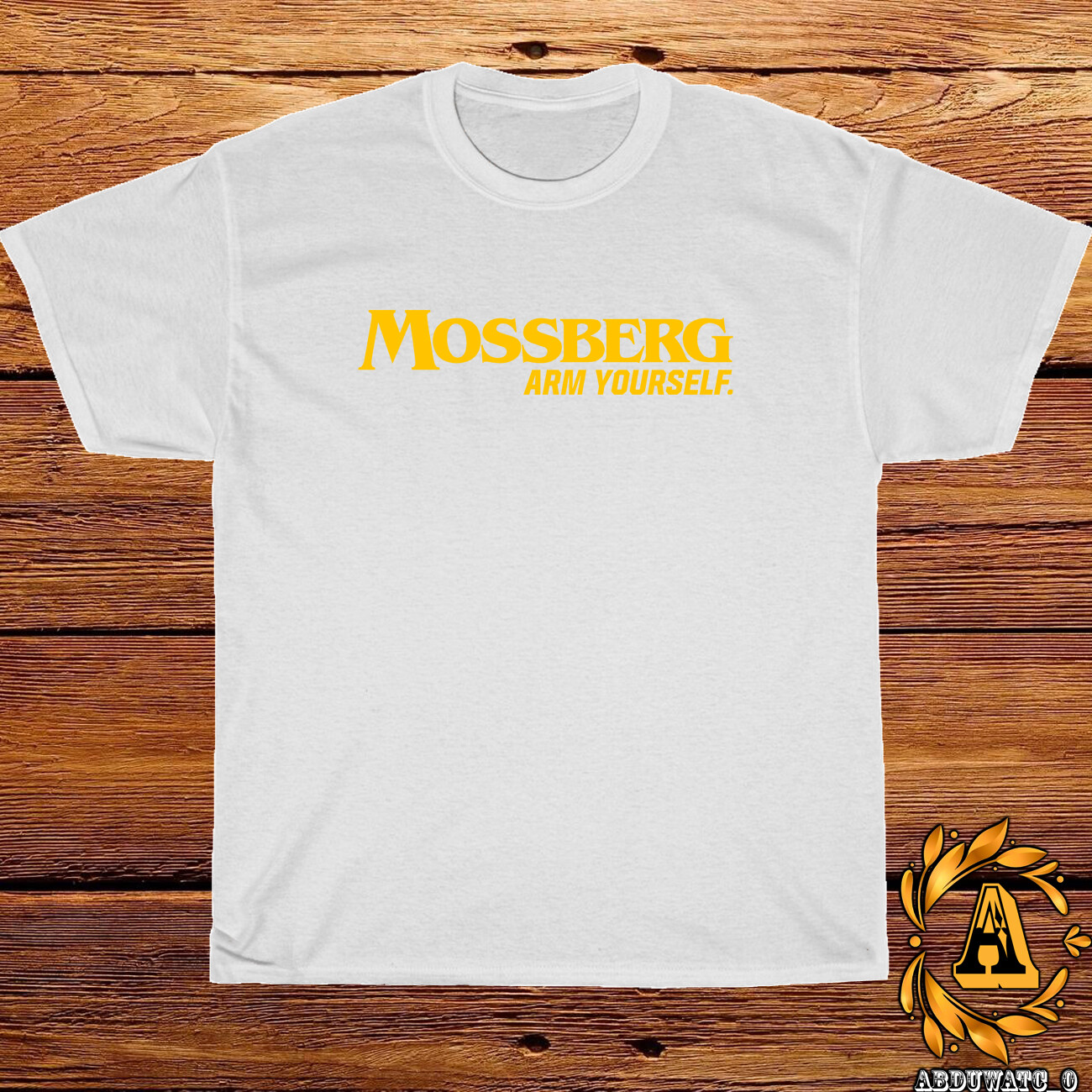New Mossberg Arm Yourself Logo Black/Sport Grey/White/Navy/Red T-Shirt S-5XL gallery