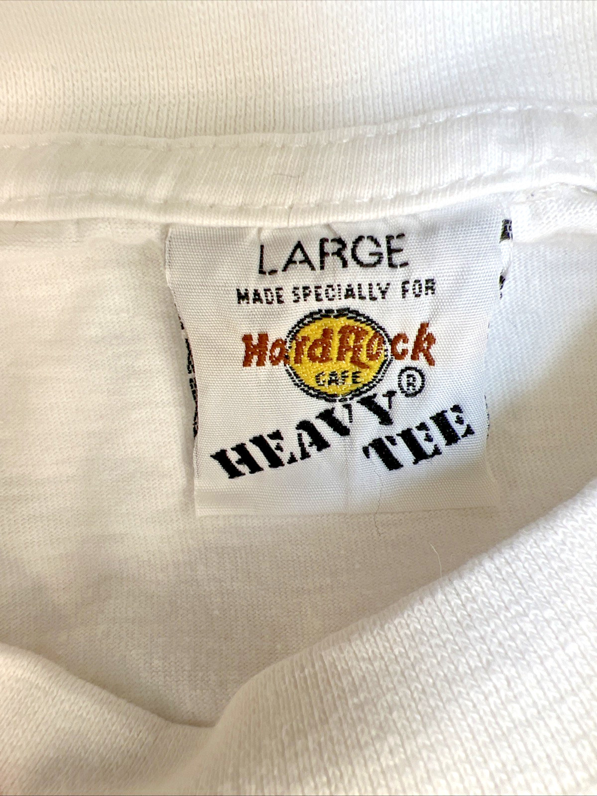 Hard Rock Cafe London T‑Shirt Men’s Large Heavy Tee Original Graphic White gallery