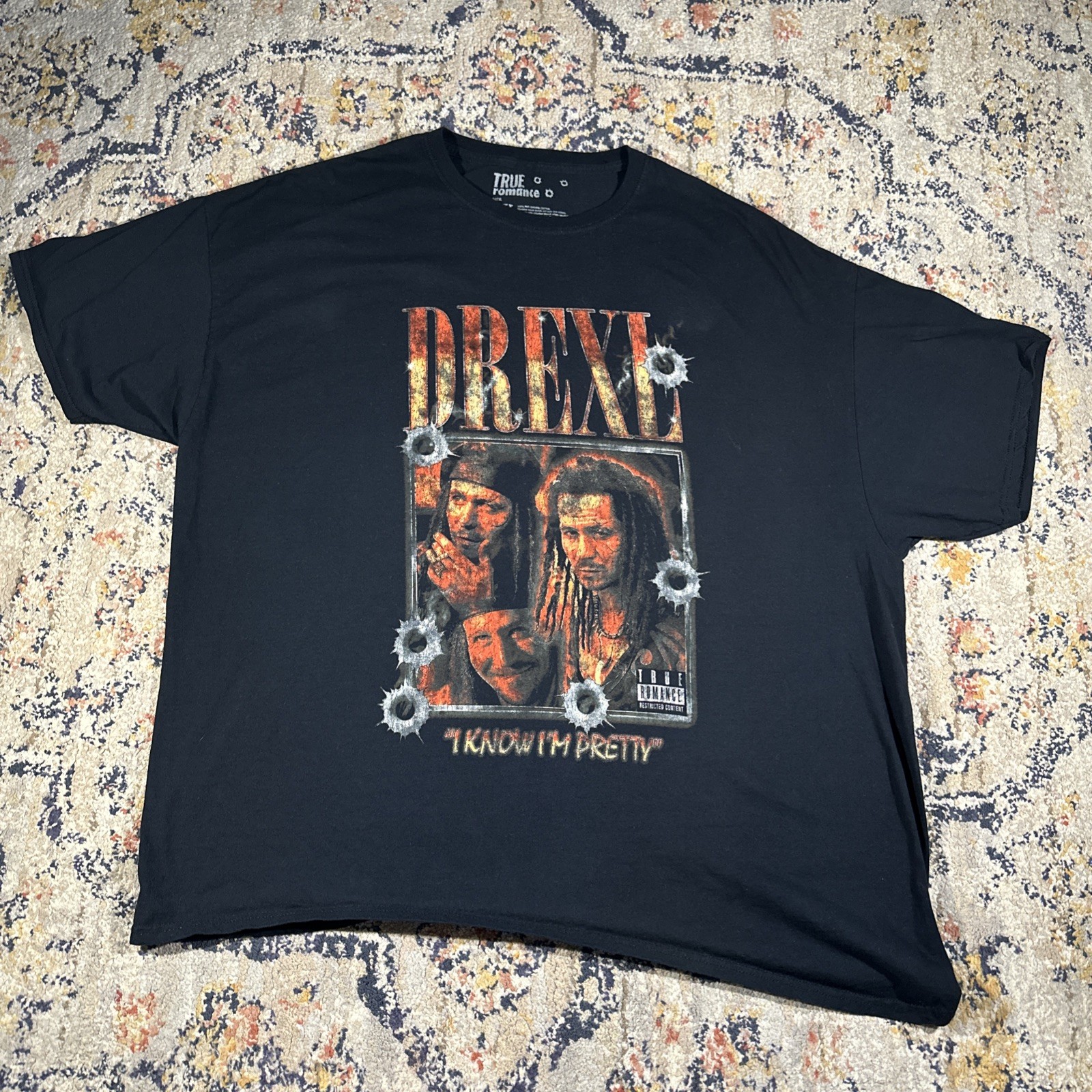 True Romance Drexel Crime Thriller Movie T Shirt 3XL Fright Rags