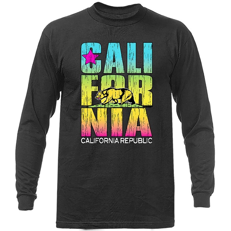 Golden State California Republic Cali Bear Cali Life Graphic Long Sleeve