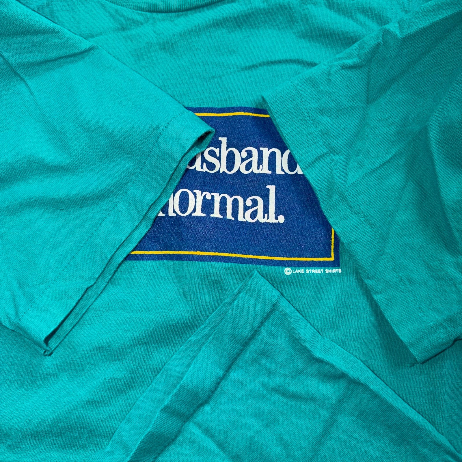 Next Husband Will Be Normal Vintage T Shirt Funny Quote Text Life USA XL LOL gallery