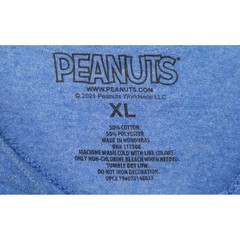 Peanuts Snoopy I’ll Do It Tomorrow T-Shirt Mens XL Blue Graphic Tee Humor