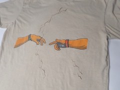 Bear KompleX Barbell Voodoo Creation Adam Art Gym Shirt CrossFit Weighlifting M